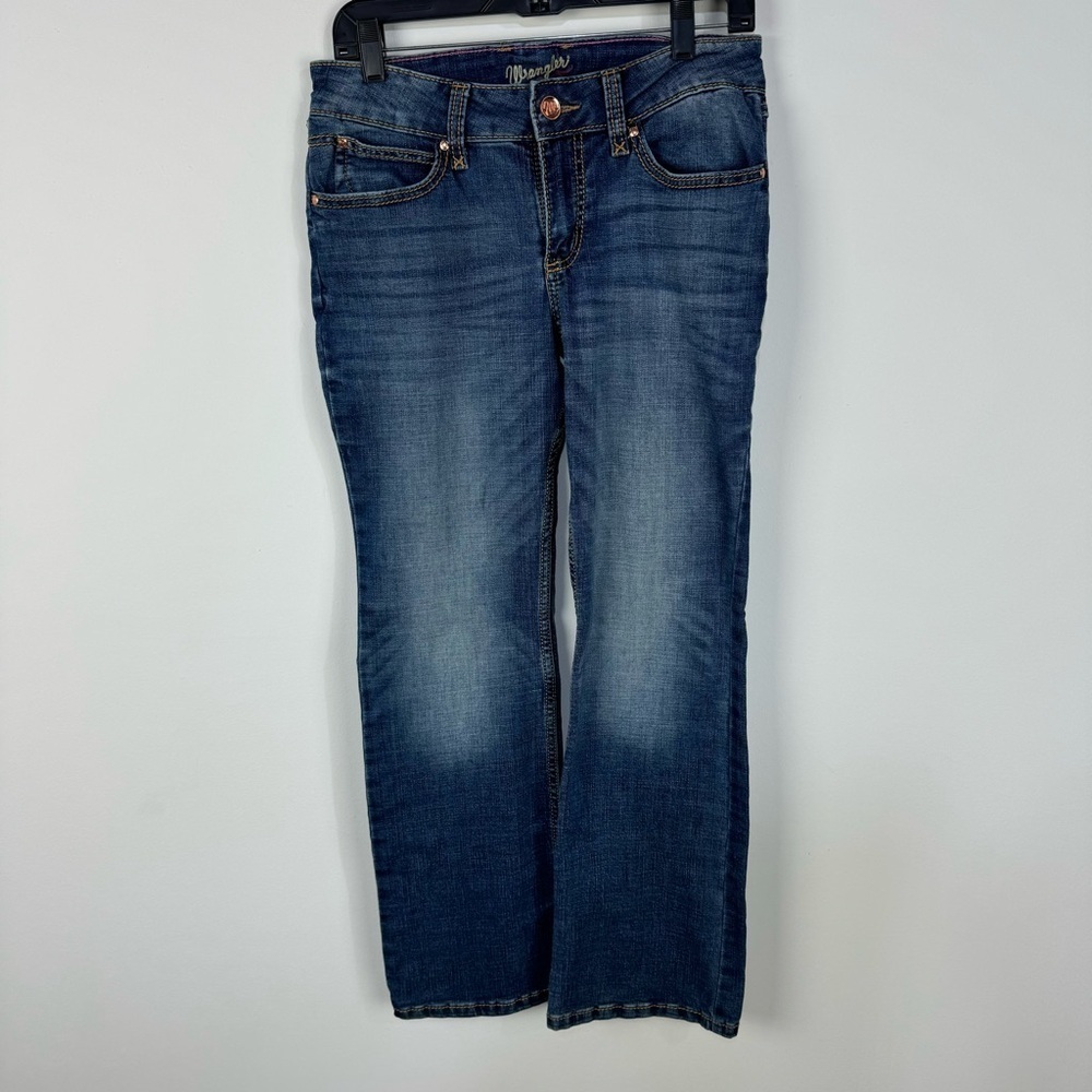Wrangler Boot Cut Denim Jeans Western Rodeo country